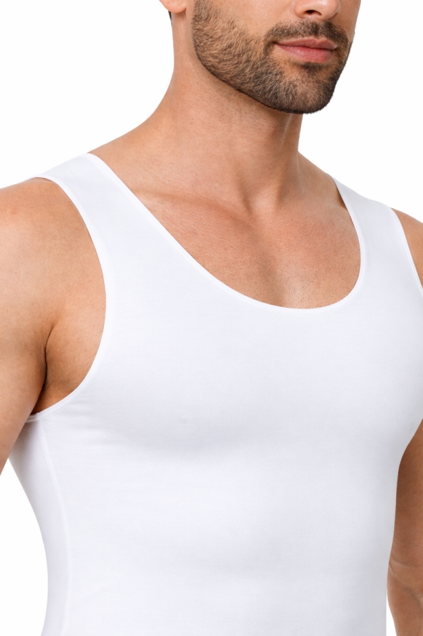 Slim Fit Shaper Shirt – Dun Naadloos Corrigerend Shirt voor Mannen