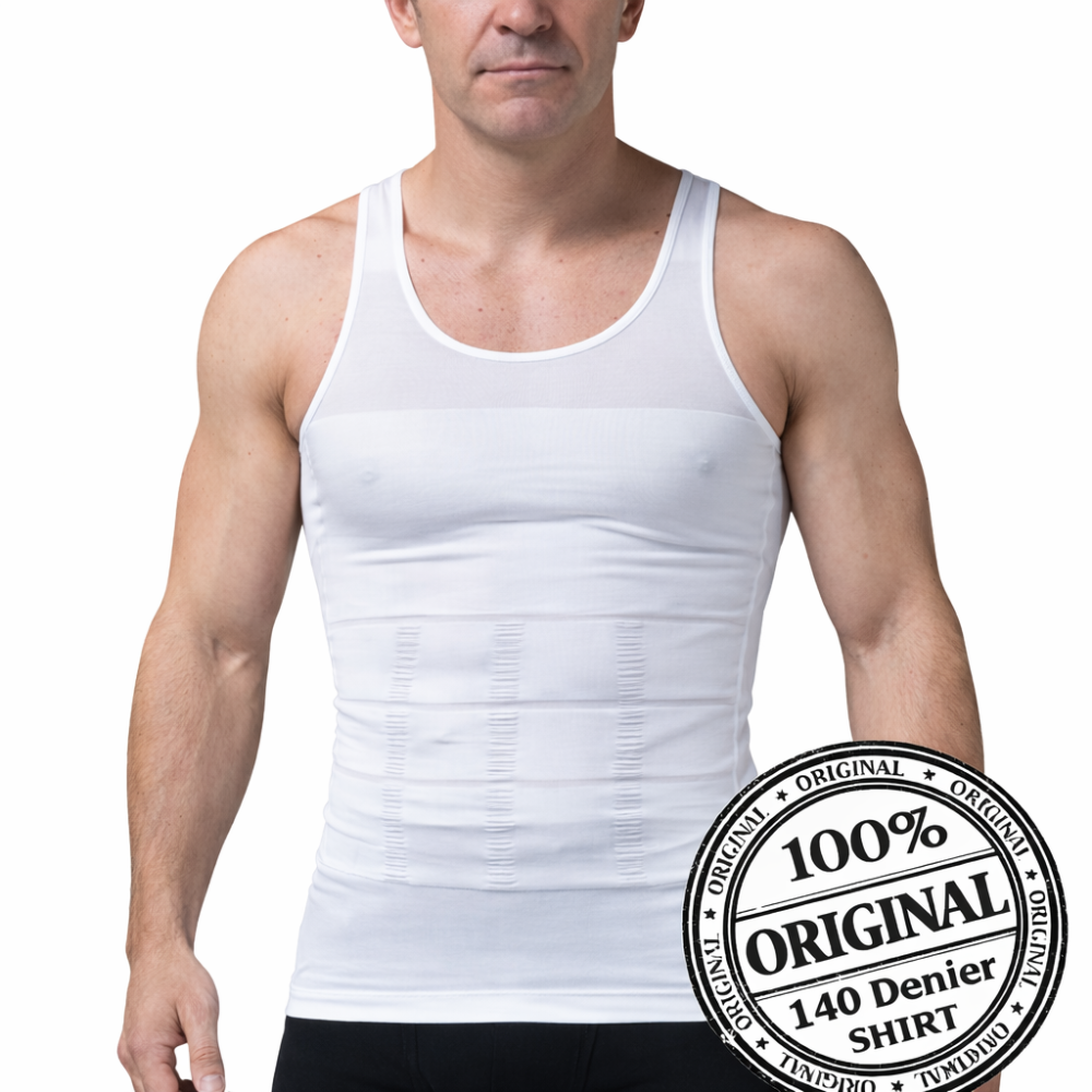 Slim Shaper corrigerend hemd voor mannen – origineel 140 Denier shapewear
