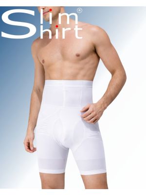 Discover the comfort of our figure-correcting shaper shapewear shorts for men.