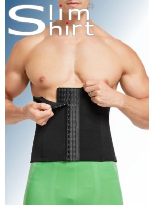 Figur formendes In sechs Positionen verstellbaren Korsett für Männer, korrigiert den Bauch und reduziert Rettungsringe.