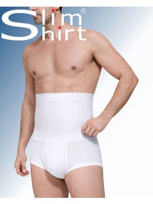 Die Waist Kompression Shorts sind eine Shapewear-Unterhose mit einem Figur formenden Bauch/Taillenband für Männer. 