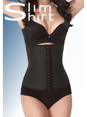Our latex waist trainer for women: the ultimate corrective belly band for a slimmer waistline.