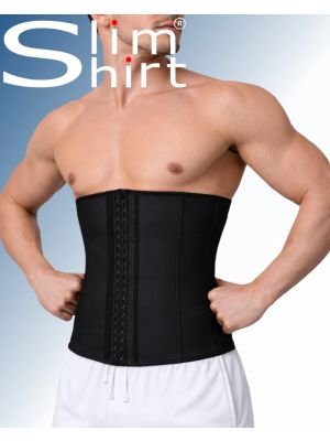 Our latex waist trainer for men: the ultimate corrective belly band for a slimmer waistline.