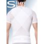 Figure-correcting men's compression T-Shirt for a corrective effect on the upper body.