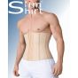 Männer Bauchweg Korsett: Flexibel, perforiert und ideal für einen flacheren Bauch. 