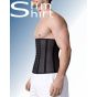 Latex-Bauchgurt für Männer: Flexibel, perforiertes Design für eine schlanke Taille und Unterstützung.