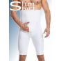 Enhance your appearance with our long leg compression shapewear shorts for men.