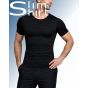 Men's shapewear correction T-shirt: Corrective T-shirt for a confident look.
