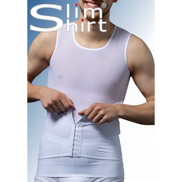 Strong Body Shaping shirt whit adjustable waist belt for men