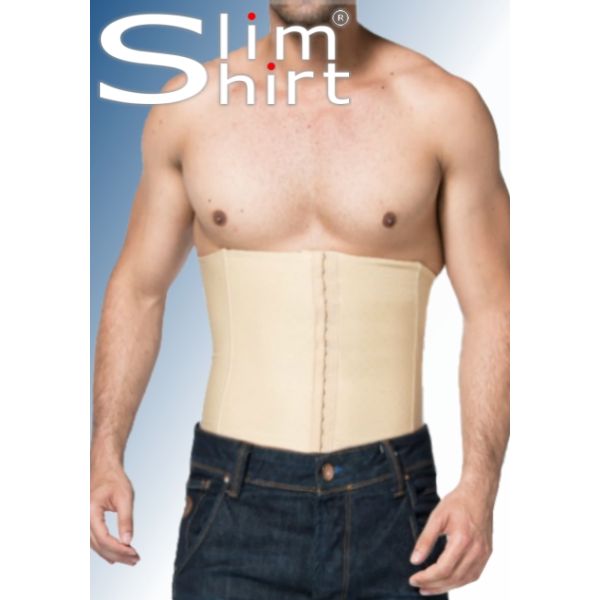 Waist corset adjustable corrective belly band for men