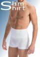 Ervaar de ondersteuning van onze hoge taille boxershort. De stevige band vormt de taille op een comfortabele manier.