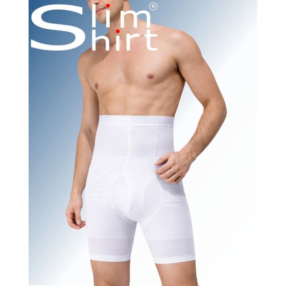 Discover the comfort of our figure-correcting shaper shapewear shorts for men.