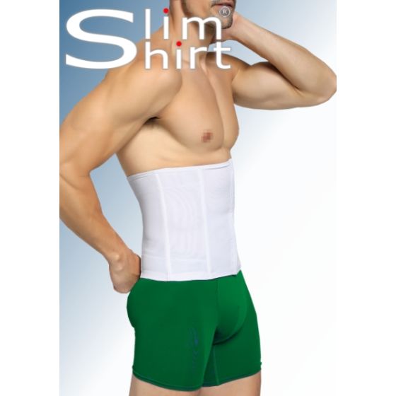 Sculpt your waistline and banish love handles with our shaping abdominal band.