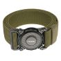 Tactical belt green safety buckle