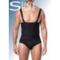 Corrigerende shorts met Antibacteriële kruis en lange pijpen voor perfecte compressie.