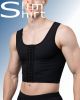 Schwarzer Chest Binder – verstellbares Kompressionsshirt für Männer