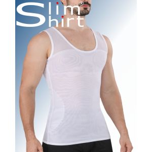 Mannen shapewear: ons body shaper compressie shirt voor een slanker bovenlichaam.