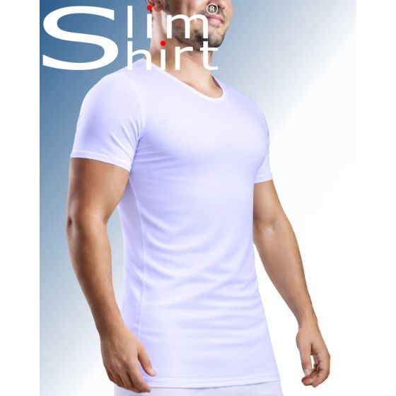 Brust-Kompressions-T-Shirt, unsichtbar unter Kleidung, verbirgt diskret Gynäkomastie.